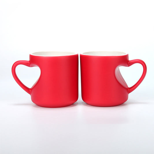 Set de mugs à café colorés premium