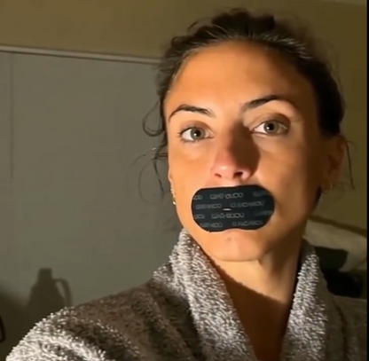 CoreHug™ Black Mouth Tape – Heavy Duty Sleep Strips